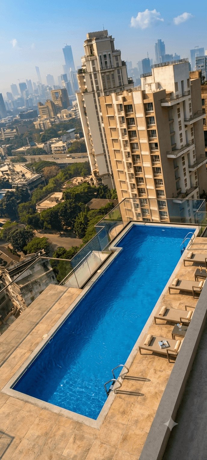 Rooftop Pool, Mumbai