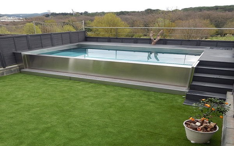 Space saving Portable Swimming Pools Setup Solutions for Backyards & Events